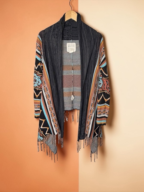 Sweaters - BILLABONG OPEN FRONT CARDIGAN SWEATER SIZE LARGE